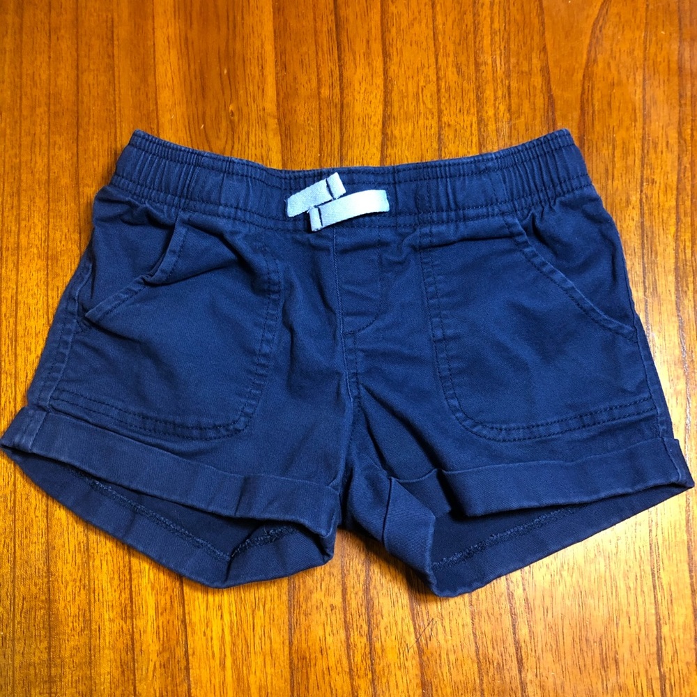 Old Navy rolled blue shorts